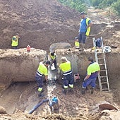 Aguas del Huesna espera restablecer el suministro a 11 pueblos de Sevilla durante la tarde y noche de este domingo