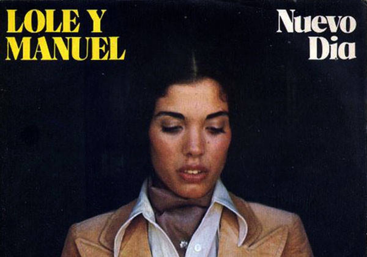 Portada del disco 'Nuevo Día', el primero de Lole y Manuel