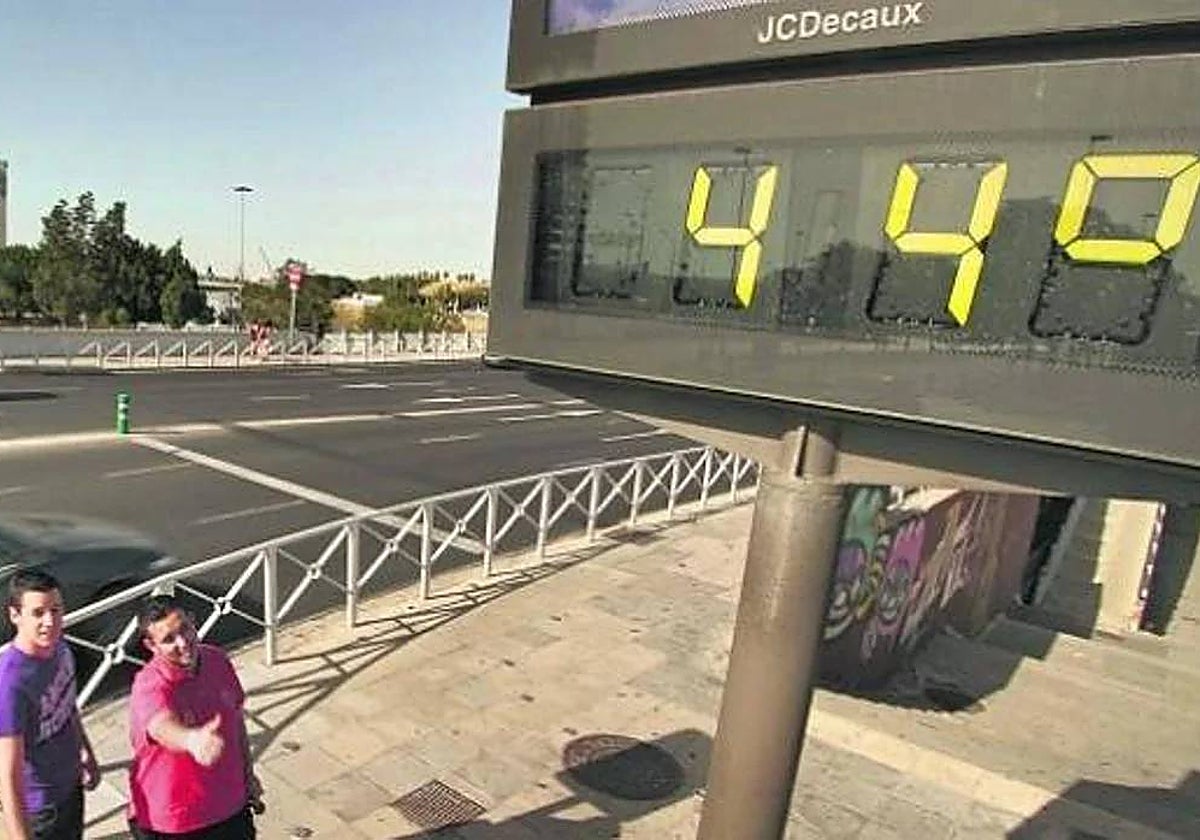 La ola de calor pronostica temperaturas de récord en Sevilla