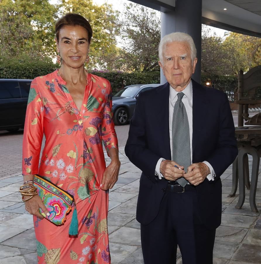 Carmen Posadas y el marqués de Salvatierra