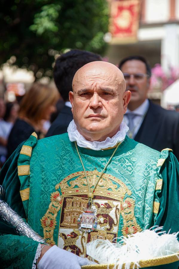 Procesión del Corpus en los alrededores de la Catedral