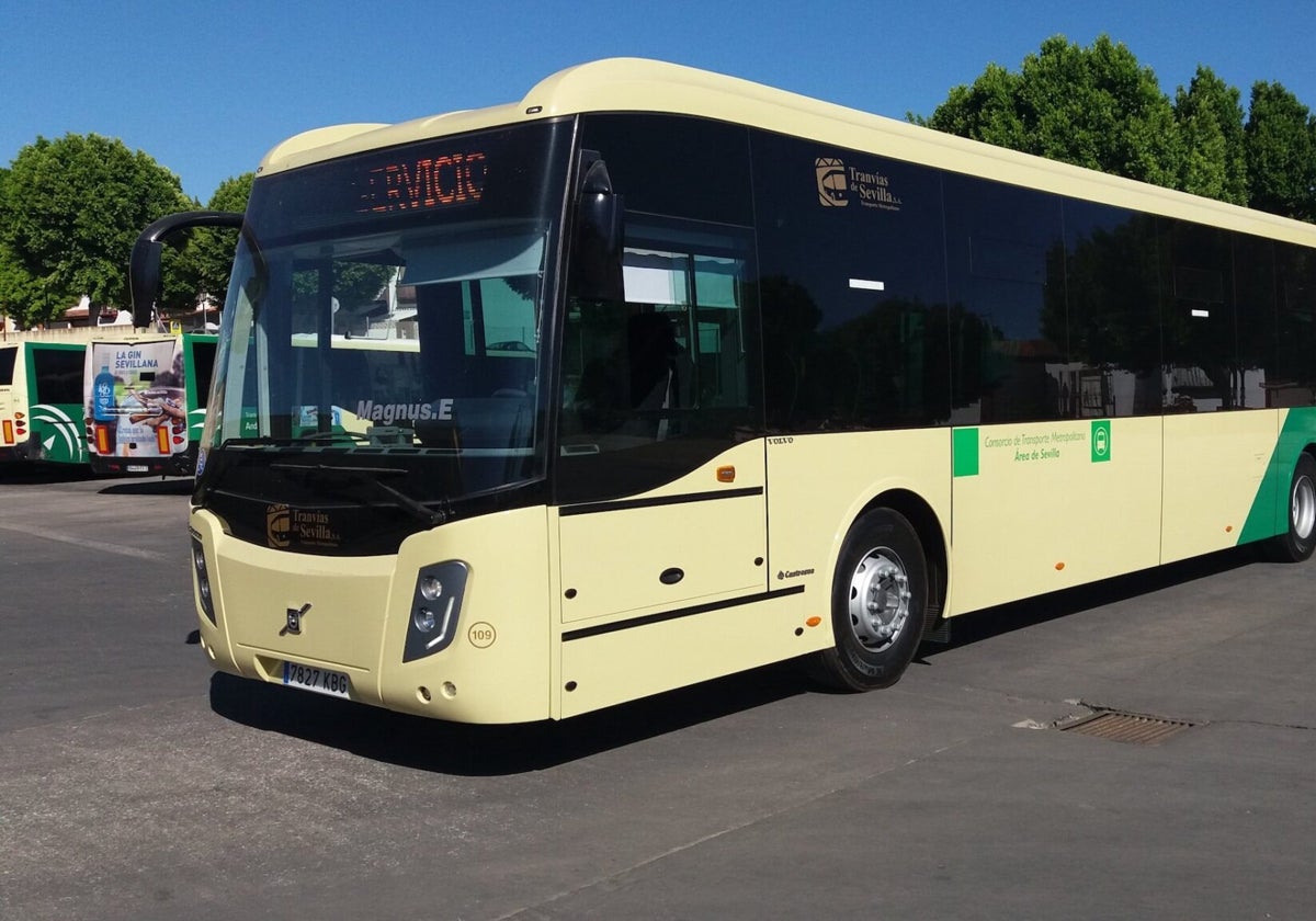 Bus metropolitano de Sevilla