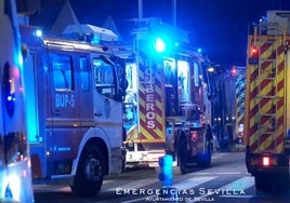 El incendio de un piso en Dos Hermanas deja seis personas afectadas, una de ellas en el hospital