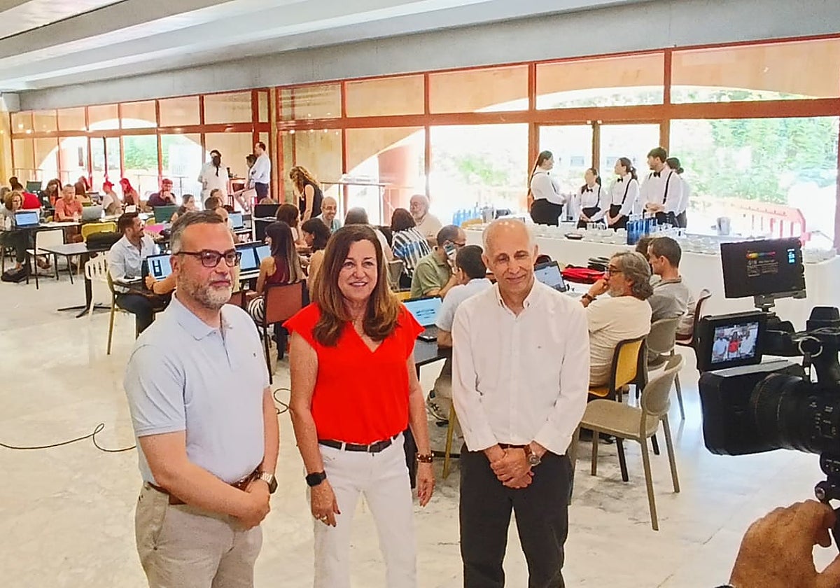 La Consejera de Desarrollo Educativo y FP de la Junta de Andalucía, María del Carmen Castillo, esta mañana