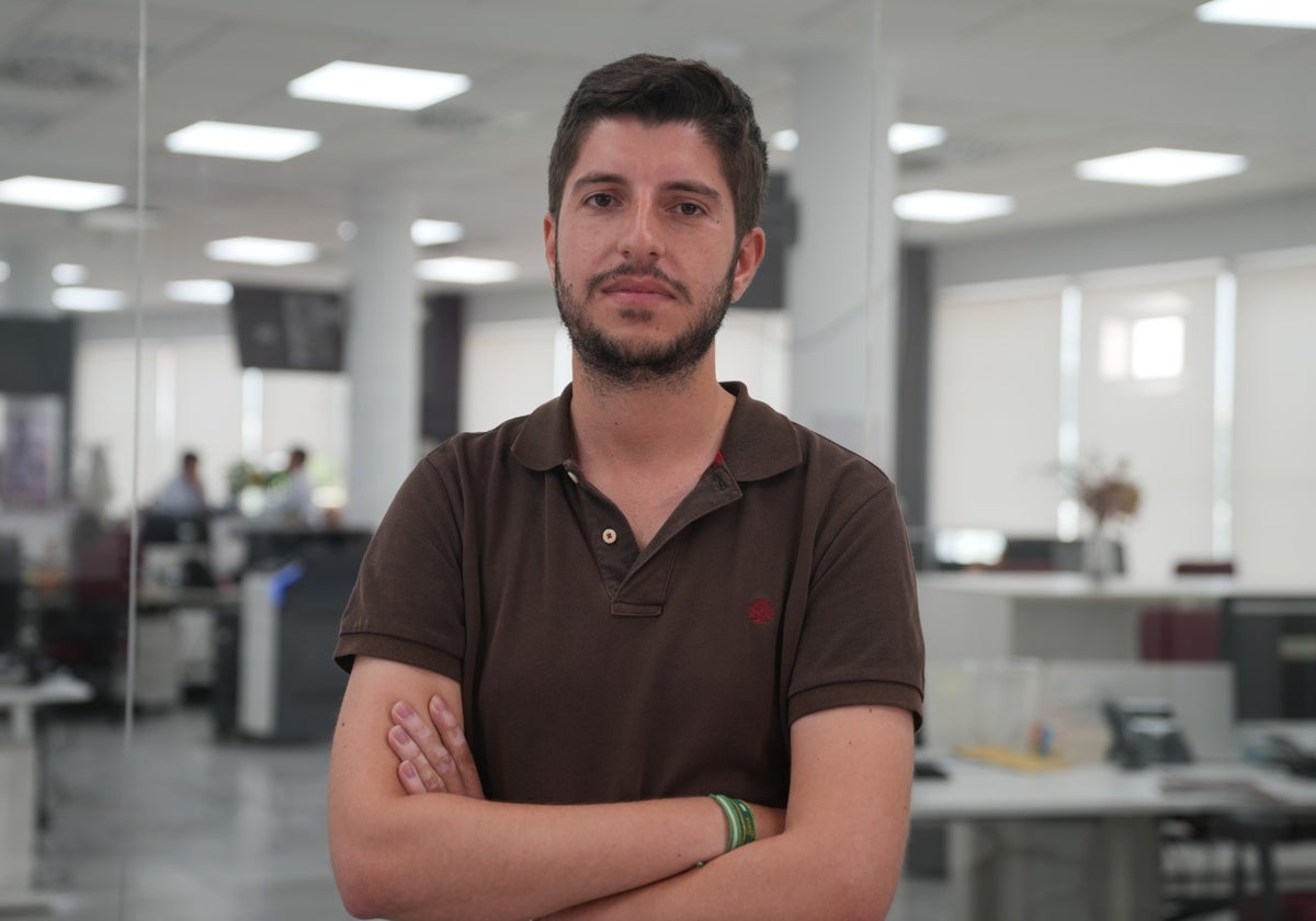 Pepe Trashorras, redactor de ABC de Sevilla