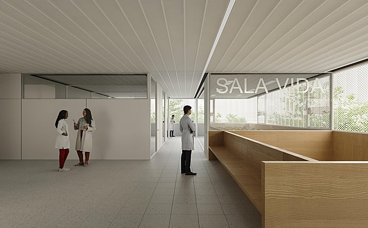 Imagen principal - «El hospital de simulación de la CEU UF3 estará listo en el curso 26/27»