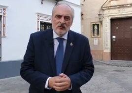 Manuel Vicedo , candidato de Jesús Despojado: «Los hermanos decidirán los posibles proyectos de cambio del misterio»
