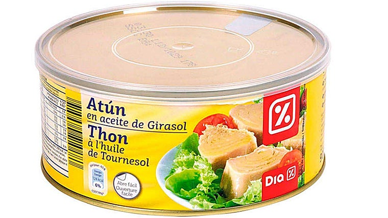 Imagen de archivo de una Lata de atún