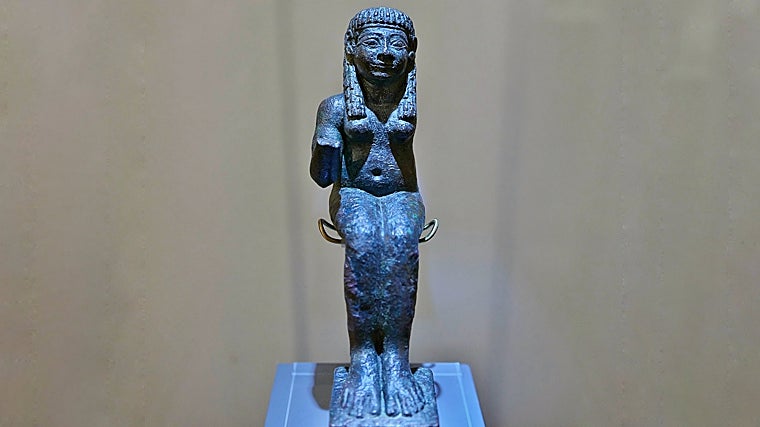 La imagen de la diosa Astarté en el Museo Arqueológico