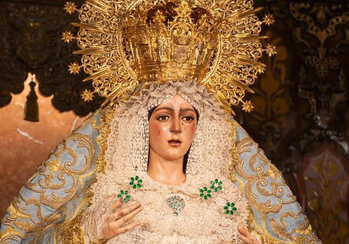 La Esperanza Macarena, este miércoles en la basílica