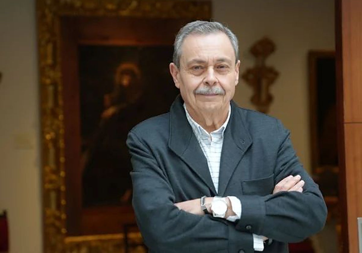 El candidato a hermano mayor de San Bernardo, José García