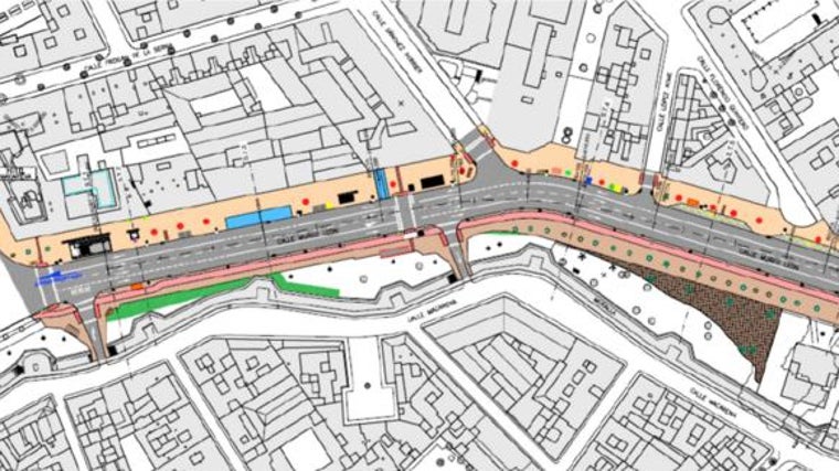 Integración urbana de la estación de la Macarena