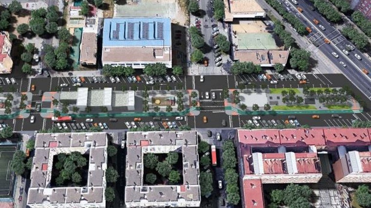 La línea 3 del metro de Sevilla tendrá una estación cada medio kilómetro