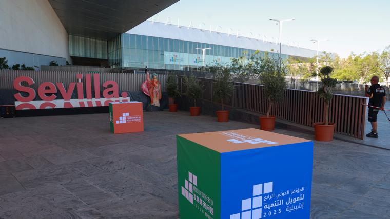 Preparativos de la Cumbre de la ONU en Sevilla