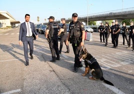 Imágenes del dispositivo de seguridad para los altos mandatarios de la Cumbre de la ONU en Sevilla