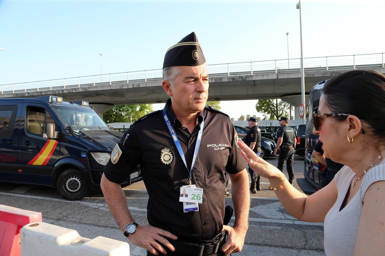Los agentes esperan a los mandatarios desde el mismo aeropuerto de San Pablo para garantizar su seguridad