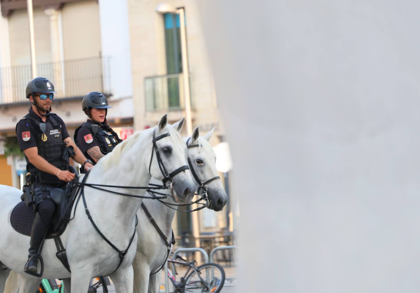 Agentes desplegados para controlar la seguridad en la cumbre de la ONU en Sevilla