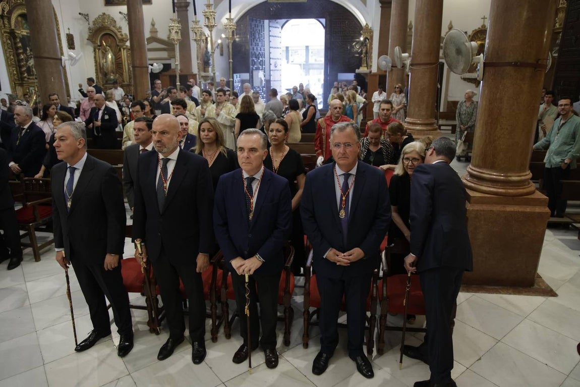 Función votiva en honor al Santo Crucifijo de San Agustín para renovar el voto de gratitud de la ciudad hacia el Cristo