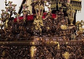 El Nazareno del Divino Perdón de Alcosa saldrá en la procesión extraordinaria sobre el paso de la Humildad del Cerro