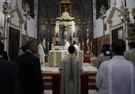 376 años de la salvación de la epidemia del Cristo de San Agustín sobre Sevilla
