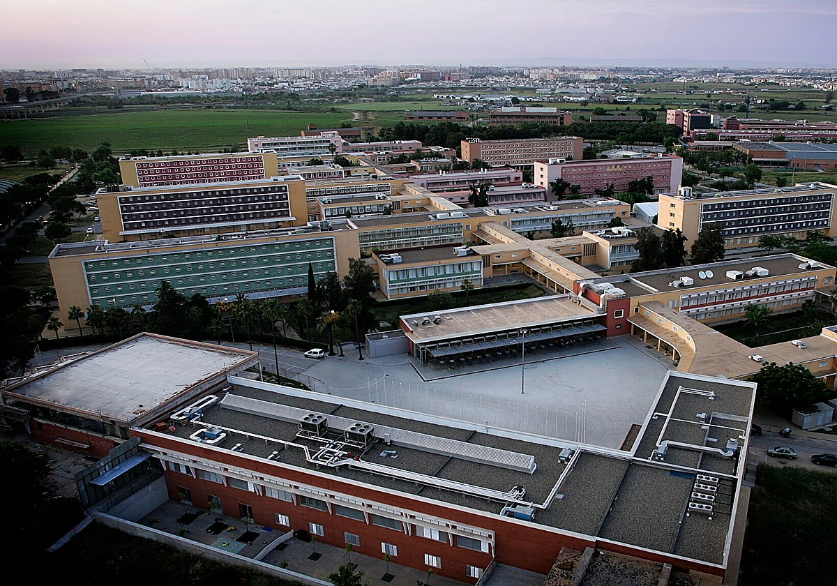 Vista de las instalaciones de la universidad Pablo de Olavide