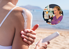 Elena Pérez, farmacéutica, sobre las quemaduras solares: «Esto es lo que tienes que hacer antes de bajar a la playa»