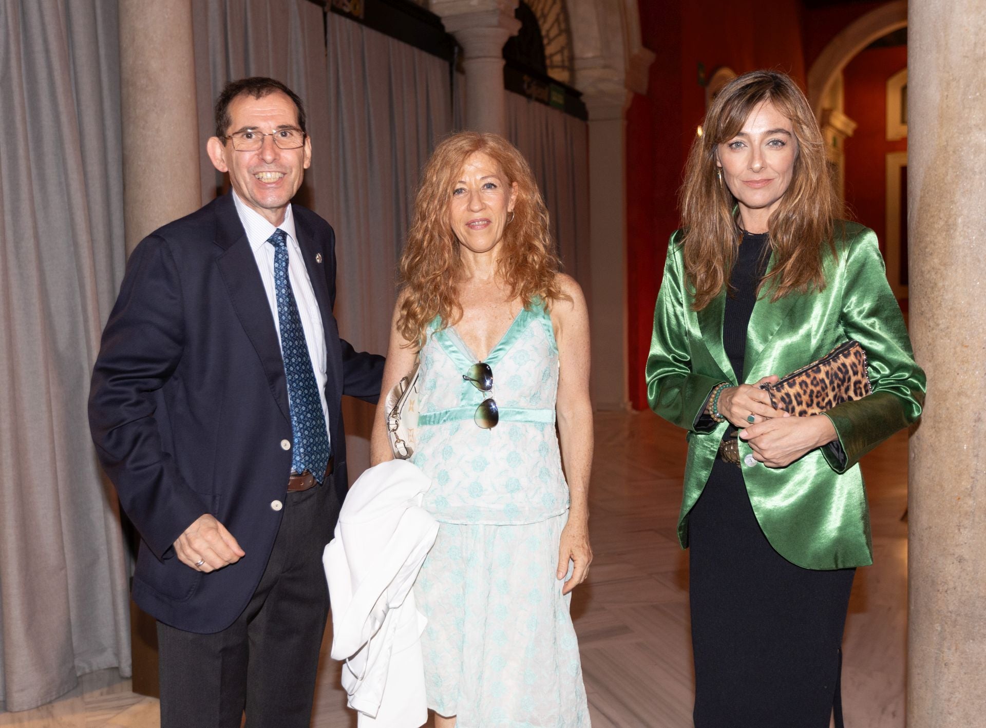 Alberto Díaz, Encarnación Montoya y Nieves López Santana