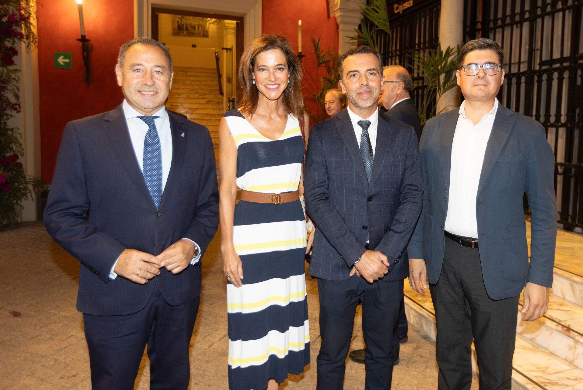 Ricardo Sánchez, María Laffitte, Javier Millán y Álvaro Pimentel