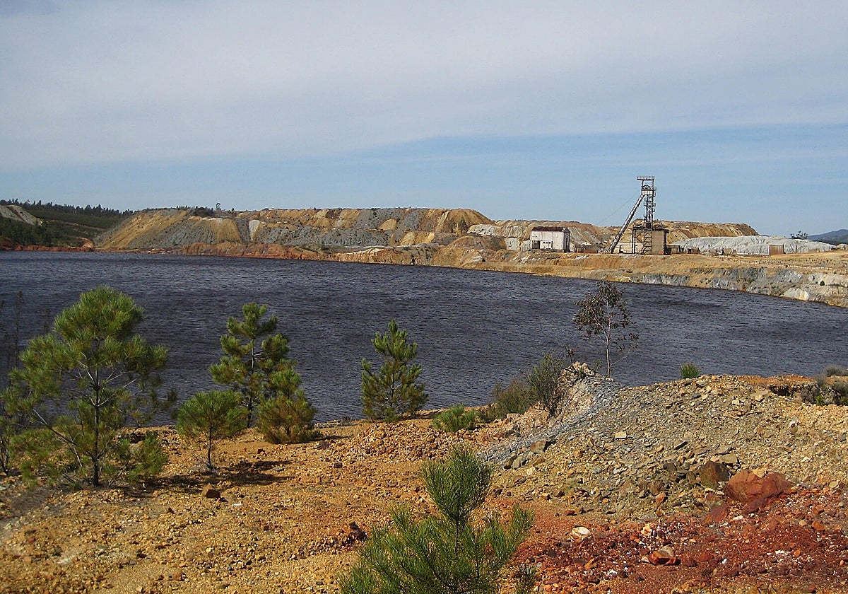 La antigua mina de San Telmo se encuentra ubicada en la comarca onubense del Andévalo