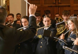 Así suena la banda de la Paz de Málaga, que debutará el año que viene en la Semana Santa de Sevilla