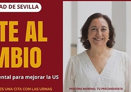 La catedrática de Periodismo Pastora Moreno, cuarta aspirante a ser rectora de la US