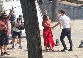 Así está siendo el rodaje de 'Berlín', la exitosa serie de Netflix, en Sevilla