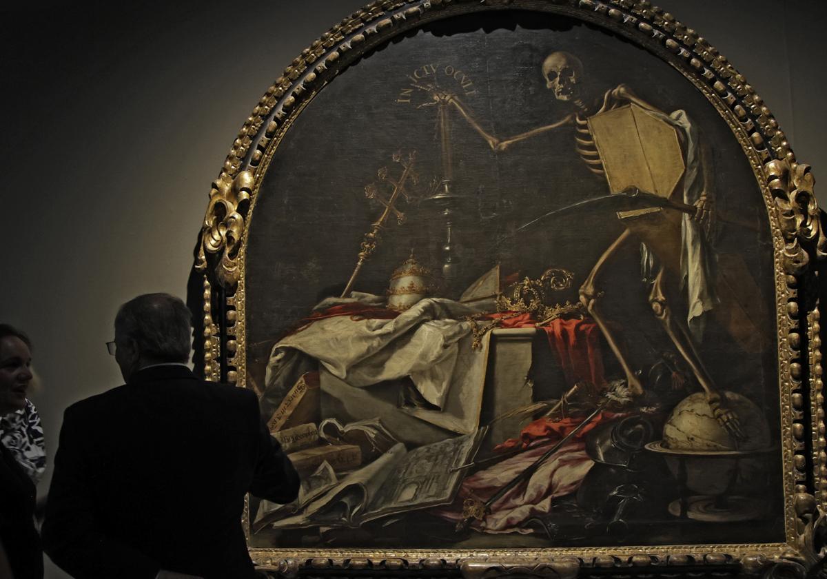 'In ictu oculi' de Valdés Leal, uno de los cuadros más impactantes de esta exposición