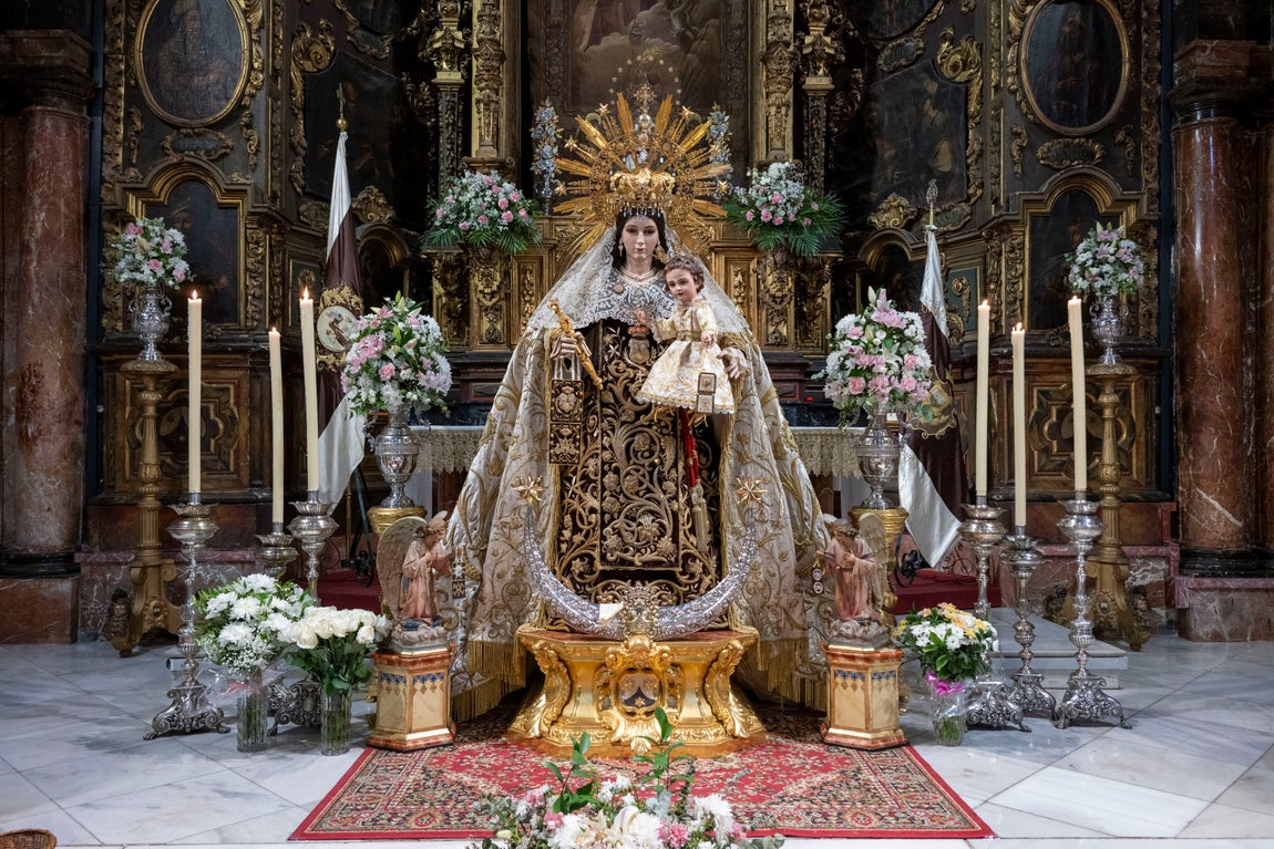 Las imágenes de los besamanos de la Virgen del Carmen en Sevilla