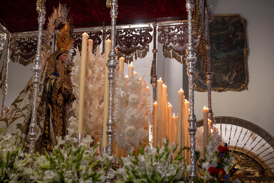 Las imágenes de la procesión de la Virgen del Carmen de Santa Catalina
