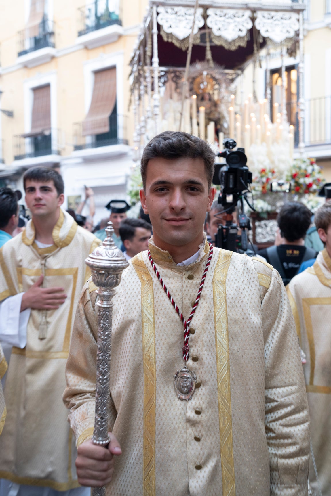 Las imágenes de la procesión de la Virgen del Carmen de Santa Catalina