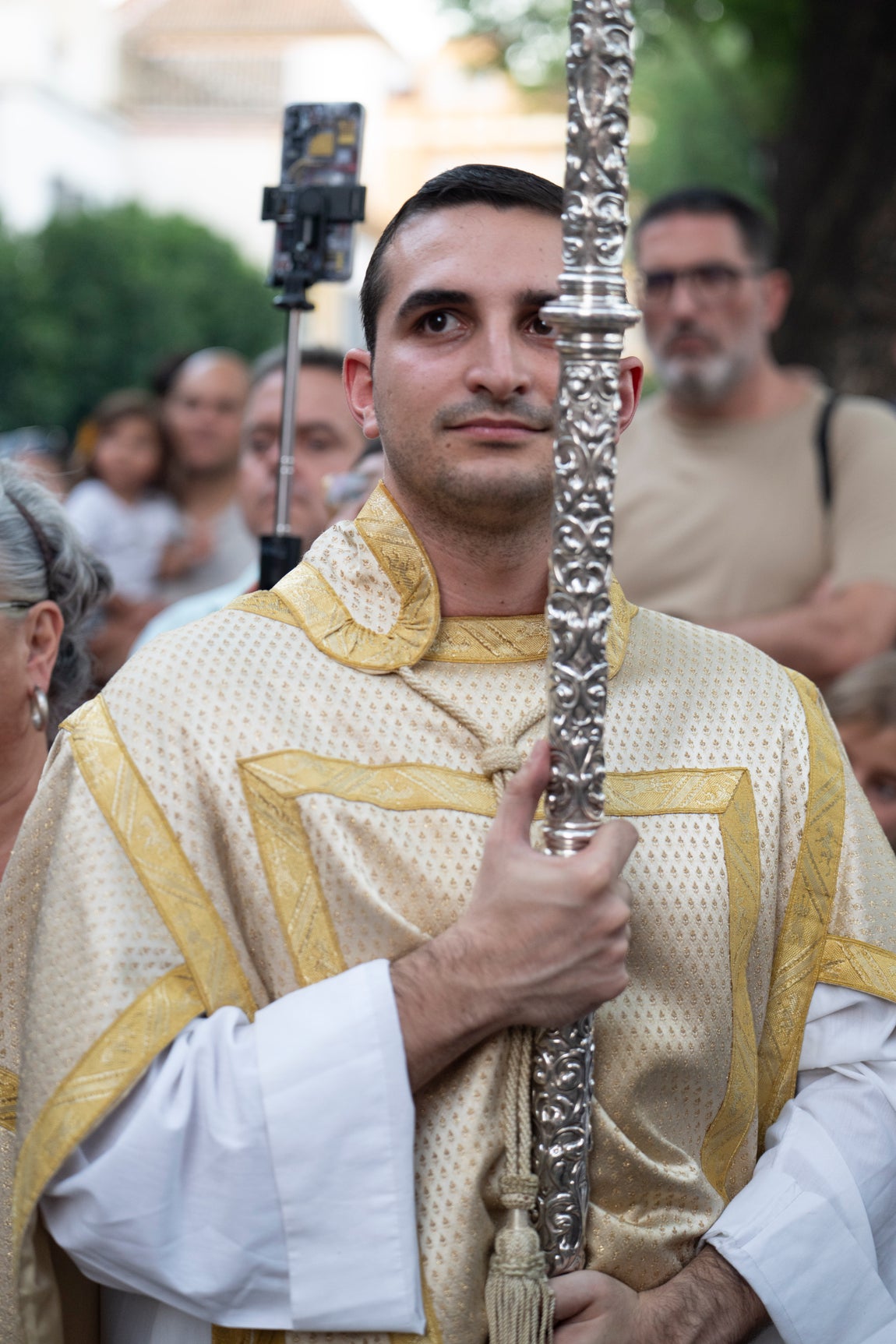 Las imágenes de la procesión de la Virgen del Carmen de Santa Catalina