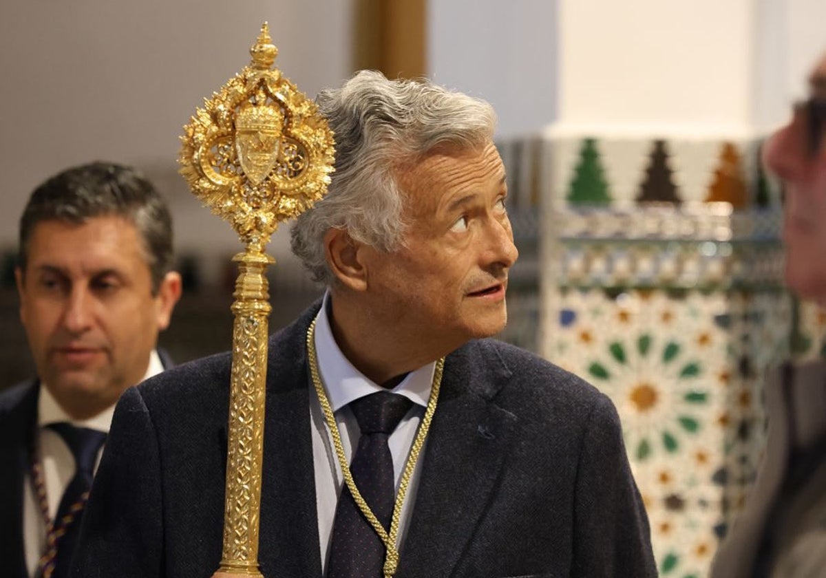 Manuel Recio, hermano mayor de la Paz