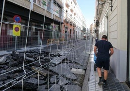 La obra de la calle Méndez Núñez de Sevilla acabará el Viernes de Dolores
