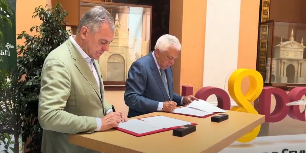 La Fundación Cámara de Comercio y el Ayuntamiento de Sevilla firman un convenio para llegar a 30.000 árboles en 2030