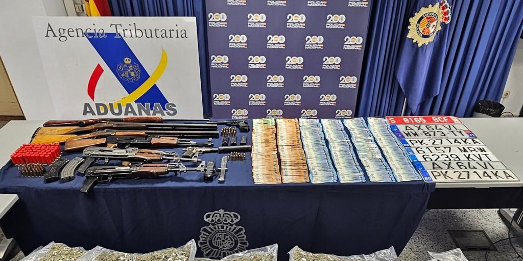 Operación 'Medusa-amnesia' en Sevilla: una tonelada de marihuana, 27 detenidos, 24 registros y dos armas de guerra