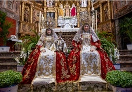 Las imágenes de Santa Ana en su festividad