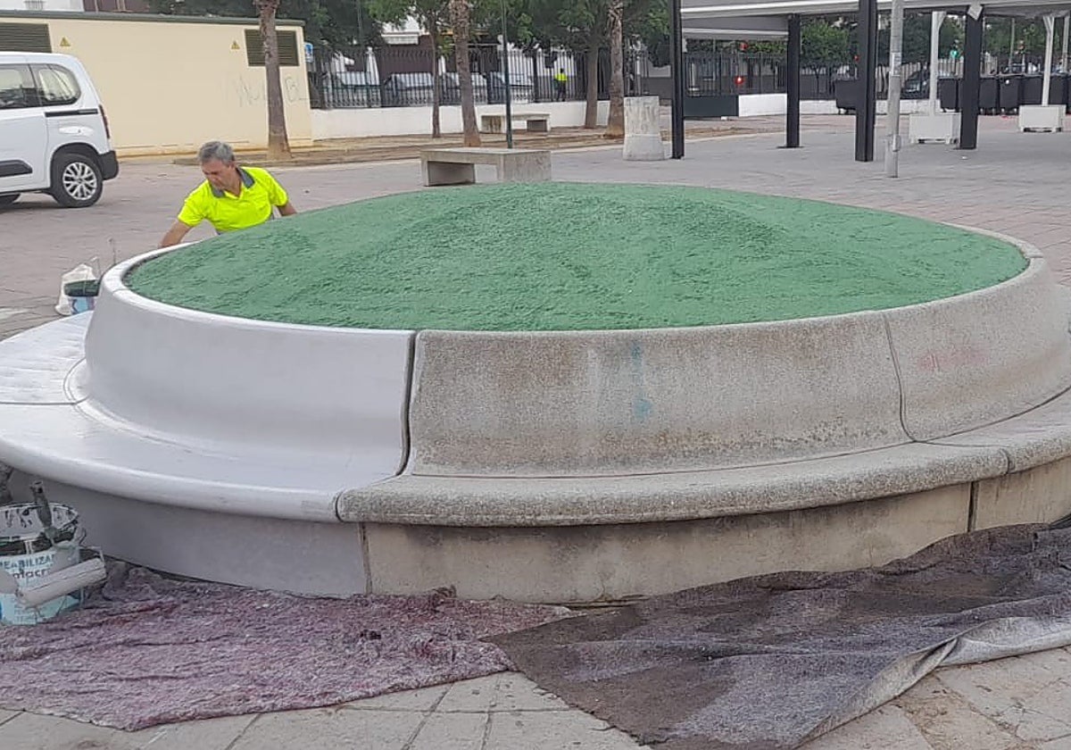 Una de las mejores que se ha hecho en el mobiliario urbano del Parque Canal de los Presos