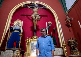 Fernando Carrasco , hermano mayor de la Lanzada: «Era el momento de traer a la banda de la Paz de Málaga, la mejor de Andalucía oriental»