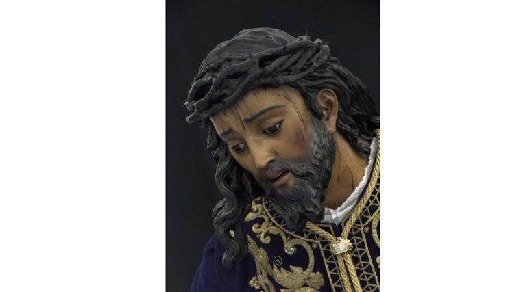 El Cristo de las Tres Caídas tras la restauración de Pedro Manzano