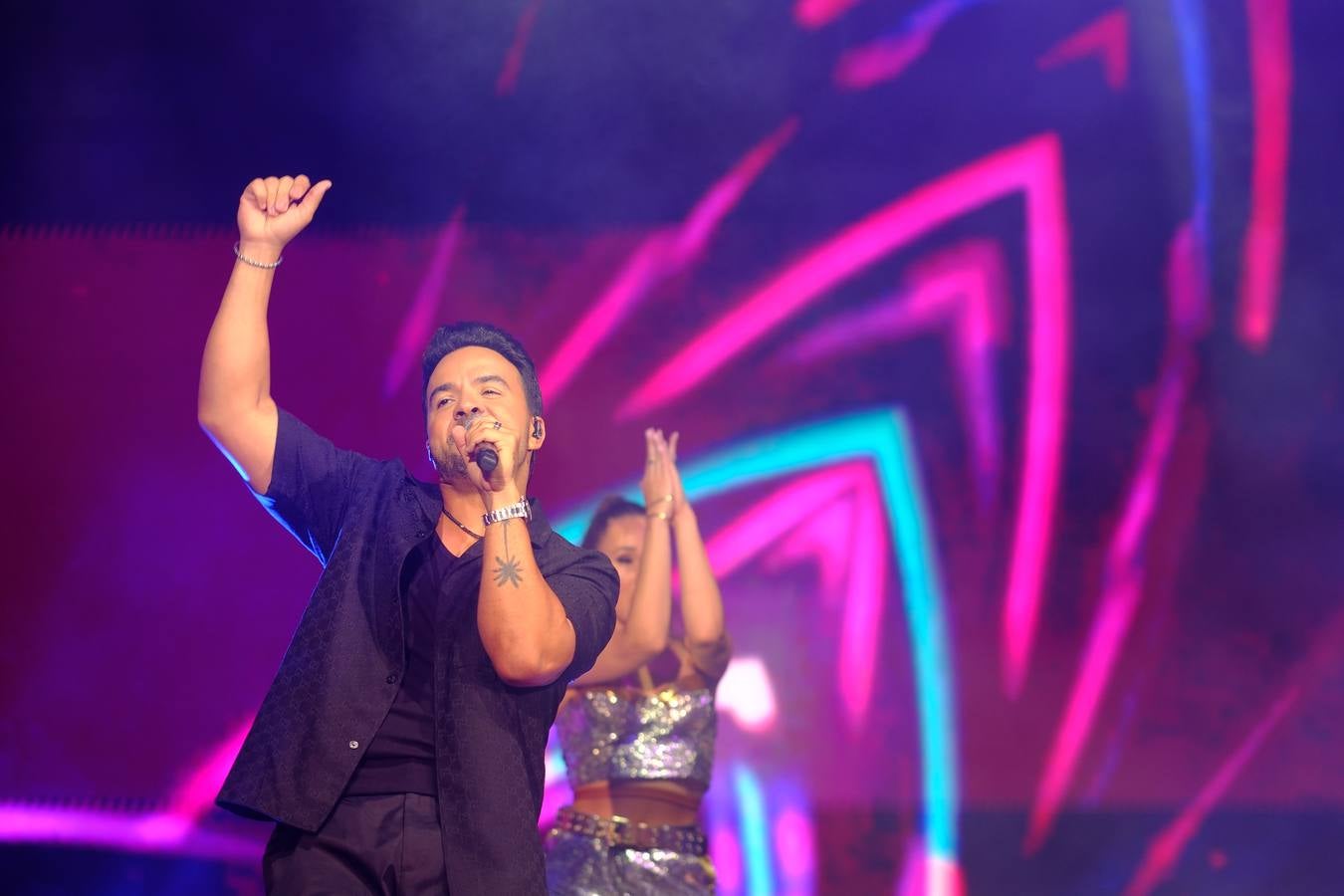 Luis Fonsi sintió el cariño del público de Jerez durante todo el concierto