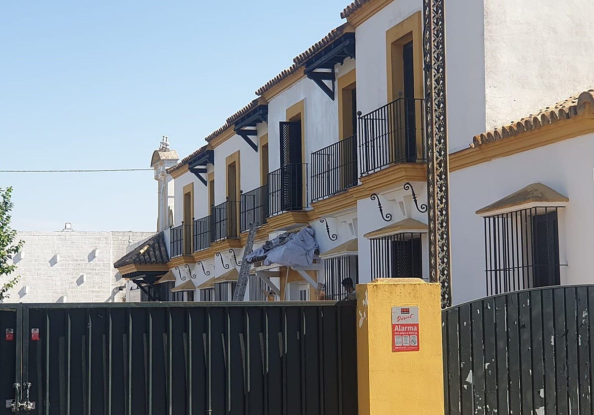 Imagen de la rehabilitación del edificio el año pasado por parte de la empresa propietaria