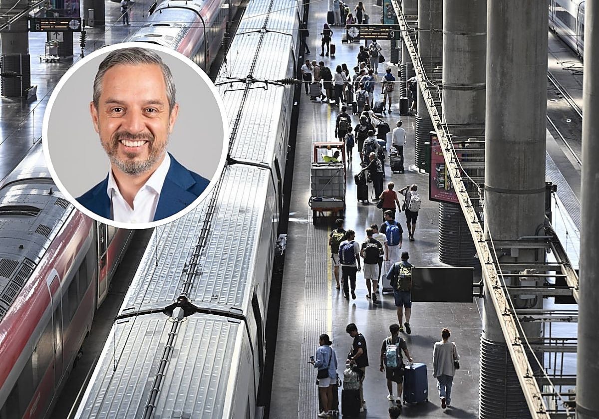 Juan Bravo se queda atrapado en uno de los trenes Sevilla - Madrid: «Andalucía no puede seguir siendo olvidada»