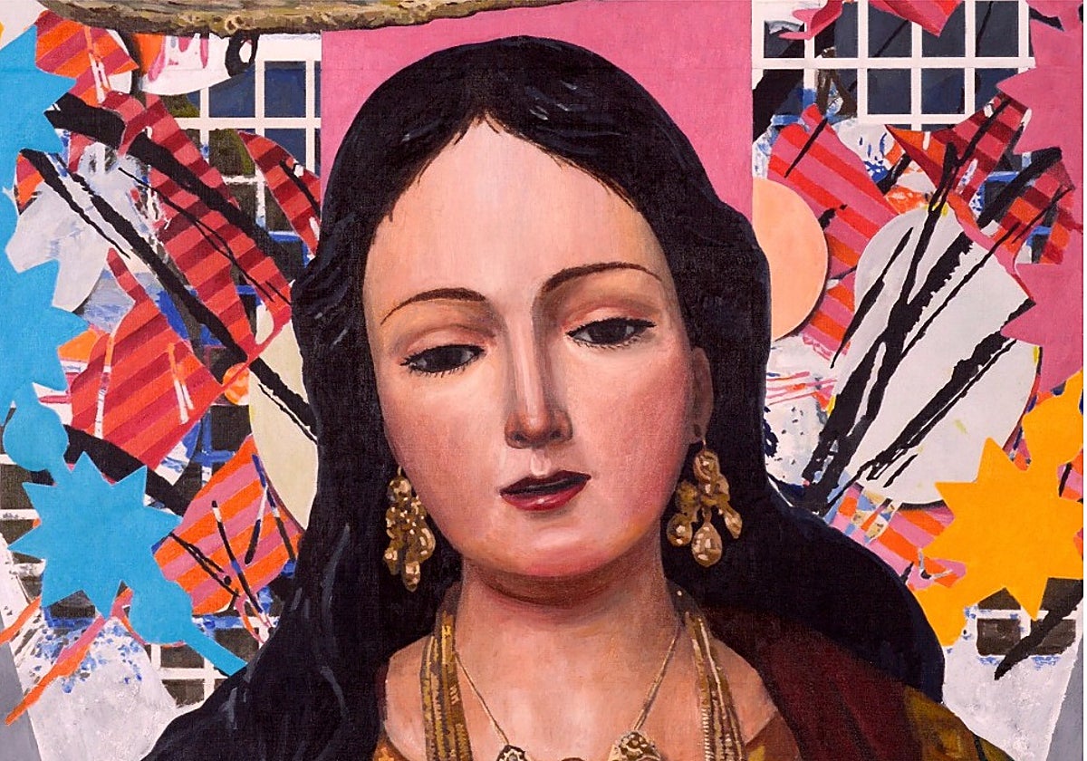 Cartel de la procesión de la Pastora de Cantillana 2025