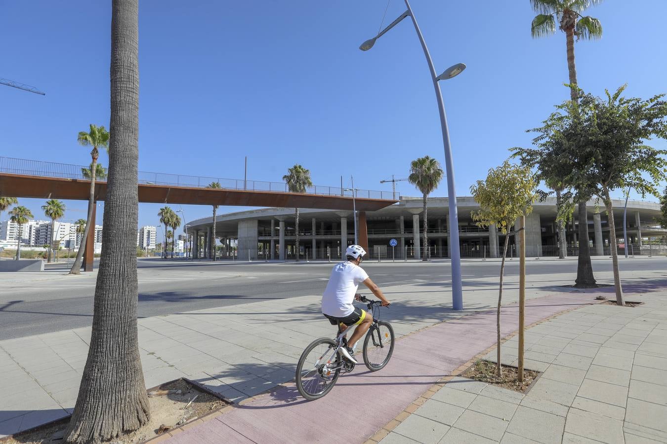 Estado actual de las obras de la nueva barriada de Entrenúcleos